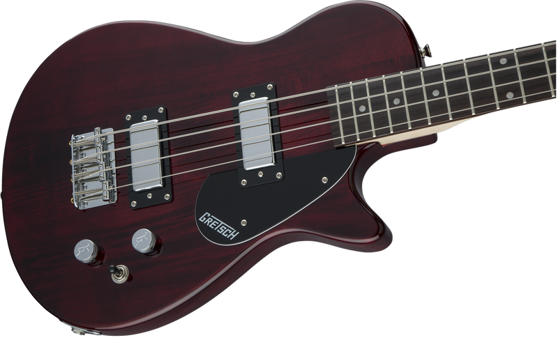 Gretsch G2220 Electromatic Junior Jet Bass - Walnut Stain with Gretsch Tweed Case