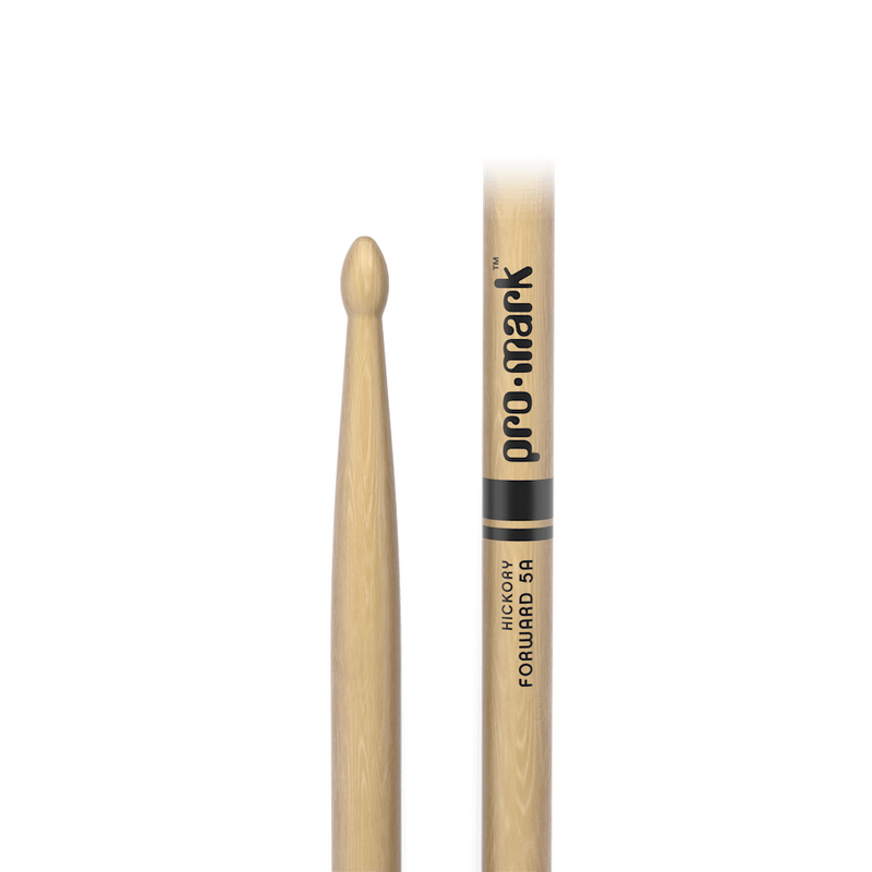 ProMark Classic Forward 5A Hickory Drumstick, Oval Wood Tip