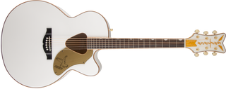 Gretsch G5022CWFE Rancher Falcon Jumbo Acoustic-Electric - White